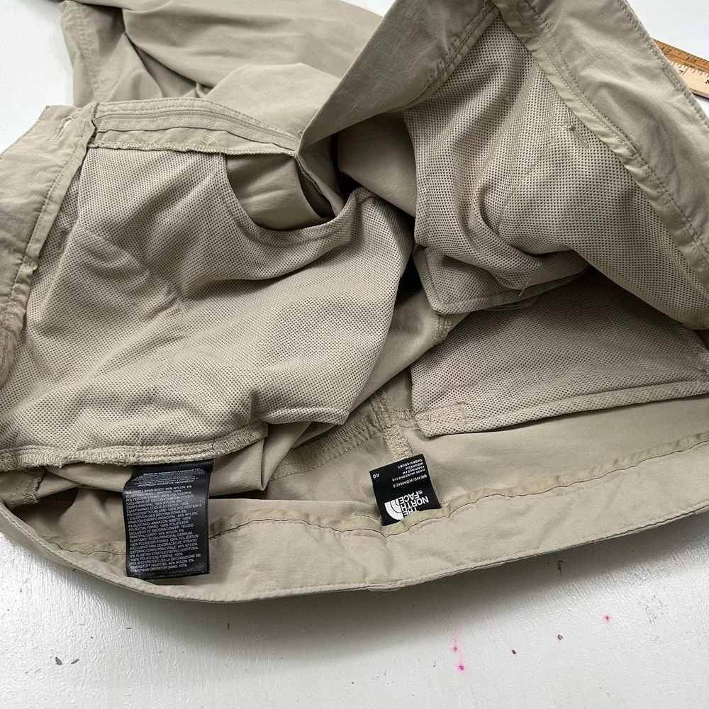The North Face Sprag 5 Pocket Pants Men 40x30 Beige Khaki Outdoor Lightweight‎